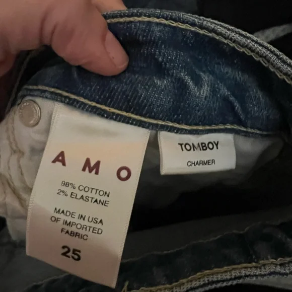 AMO TOMBOY CHARMER JEANS Straight Leg - Picture 6 of 6